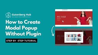How to Create a Modal Popup in Gutenberg | WordPress Tips and Tricks