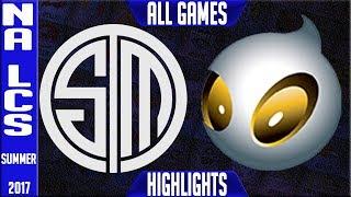 TSM vs DIG Highlights ALL GAMES Semi finals NA LCS Playoffs Summer 2017 Team Solomid v Team Dignitas