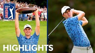 Davis Thompson shoots 7-under 64 | Round 4 highlights | John Deere | 2024