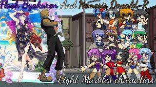 M Ahmed MUGEN #372 Flash Byakuren And Nemesis Donald-R (Both 1P) VS Eight Marbles Characters