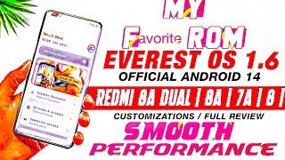 Redmi 8a dual ! mi439 Best Custom Rom | Everest OS 1.6 full review & Details #mi439