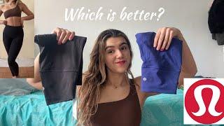 LULULEMON ALIGN VS WUNDER TRAIN LEGGINGS UPDATED