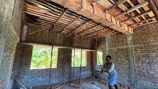 Roof Shuttering Removal_Building Slab Concrete After Centring Perfectly Removal for Construction