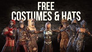 ESO Costume & Hats Guide - Get FREE Costumes & Hats in the Elder Scrolls Online
