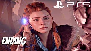 Horizon Zero Dawn PS5 ENDING + Secret Ending (All Endings) 4K Ultra HD