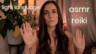 Reiki ASMR & Light Language for Deep Sleep  Energy Healing, Soft Spoken, Singing