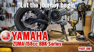 Yamaha Zuma 158cc BBK Project Part One #YamahaZuma #SmallEngineVelocity