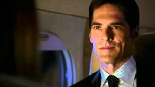 Criminal Minds 7.04: Hotch and Prentiss Plane Scene