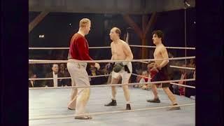 Charlie Chaplin Boxing Scene Clip - [Colorized] (1931)