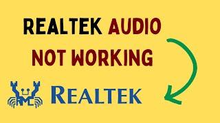 How to Fix Realtek Audio Not Working in Windows 11