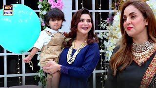 Please Welcome Nadia Khan With His Son Kinu #GoodMorningPakistan