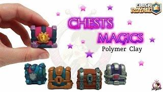 Chests Magics | Clash Royale | Polymer Clay Tutorial