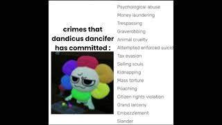 crimes that Dandicus Dancifer has committed :#dandysworld #dandyworld #roblox #thoughtiwasgonnastop