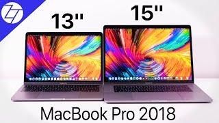 MacBook Pro 13 vs 15 (2018) - FULL Comparison!