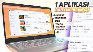 SATU APLIKASI BISA SEMUA! CONVERT, COMPRESS, RECORD, MERGE DENGAN WONDERSHARE UNICONVERTER