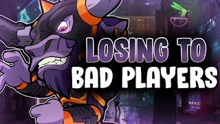 Why YOU Lose Against Bad Players in Brawlhalla - Sig Spammers / Passive Players / Ranked Warriors