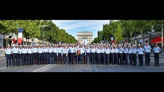 Le défilé du 14 juillet 2022 avec le 15e Bataillon des sapeurs-pompiers de France