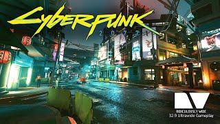 Cyberpunk 2077 || New 32:9 Gameplay (2023) on RTX 3070ti & Ryzen 5 3500X - 3840x1080 4k Resolution