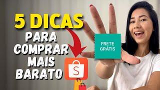 COMO COMPRAR MAIS BARATO NA SHOPEE - VEJA COMO COMPRAR COM DESCONTO E TER FRETE GRÁTIS NA SHOPEE