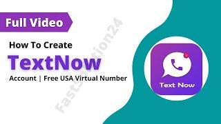 How To Create TextNow Account | Free USA Virtual Number