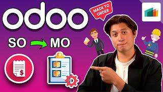 Sales Order to Manufacturing Order | Odoo MRP