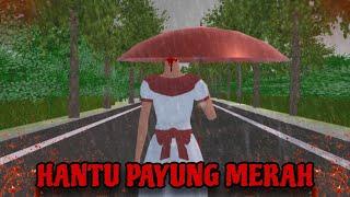 HANTU PAYUNG MERAH || HORROR MOVIE SAKURA SCHOOL SIMULATOR