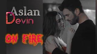 AslanDevin on fire! #kıvançtatlıtuğ #kivanctatlitug #serenaysarıkaya #asdev #aile #acting