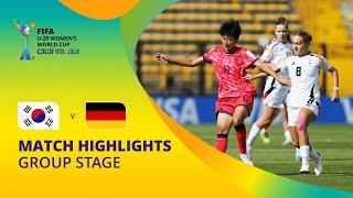 Korea Republic v Germany | FIFA U-20 Women's World Cup Colombia 2024 | Match Highlights