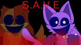 S.A.V.E ANIMATION MEME . SMILING CRITTERS . POPPY PLAYTIME CH 3 . FLIPACLIP (lazy)