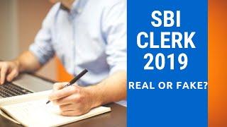 SBI Clerk 2019 Notification | (Real or Fake ) | Revealed | Mr. Jackson