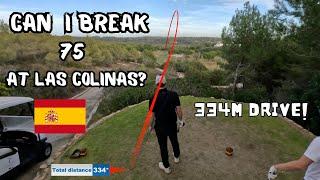 Can I break 75 at Las Colinas Golf, Spain? (4K)