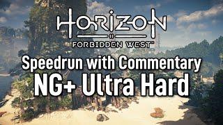 Horizon Forbidden West Speedrun with Commentary - NG+ Ultra Hard