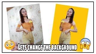 HOW TO CHANGE BACKGROUND USING PICSART !! ( Tagalog Version) Tutorial