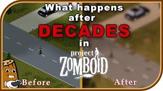 I Left it Running at 1000x speed for a week! How Much Changed? - Time Travel in Project Zomboid