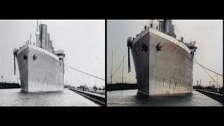 Amazing video restoration of the original Titanic film with the revolutionary Topaz AI enhancer