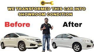 Honda City full body painting | We restored this 2016 car into showroom condition | Full Overcoat