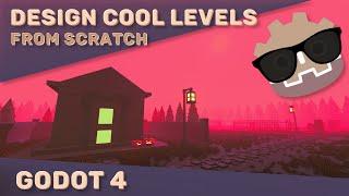 Design 3D Game Levels From Scratch - Godot 4 Tutorial