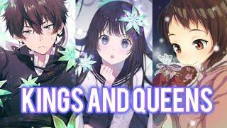 [Nightcore] Kings And Queens Pt. 2 - Ava Max ft. Lauv and Saweetie(Switching Vocals)