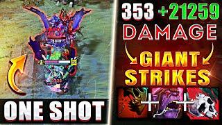 У МЕНЯ БОЛЬШЕ 20000 УРОНА С РУКИ! | Giant Strikes + Feast + Coup De Grace | = MAX DPS DAMAGE! CHC