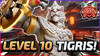 I GOT TIGRIS TO LEVEL 10 ON DAY 1...kinda!!! - T3 Arena Gameplay (Tigris)