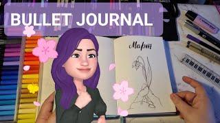 Оформление ЕЖЕДНЕВНИКА  МАРТ / Новый блокнот / Bullet journal / Мои коллекции