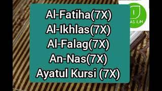 7 Fatiha, 7 ihlas, 7 Falak, 7Nas, 7Ayetel Kürsi Аль-Фатиха Ал-Ихлас, Аль-Фалак, Аль-Нас, Аяталькурси