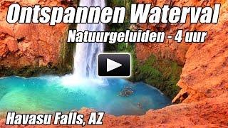 Ontspannen Natuur Geluiden Waterval Water Ontspanning Meditatie Geluid van Water Studie Slaap Calm