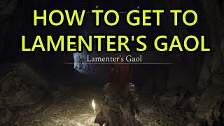 How to Get to Lamenters Gaol Elden Ring DLC Shadow of the Erdtree Lamenters Gaol Location