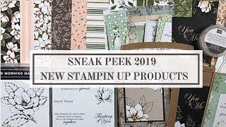 Sneak Peek Stampin Up 2019 - 2020 NEW Annual Catalog Products