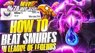 Overcoming an AZIR SMURF in League of Legends!