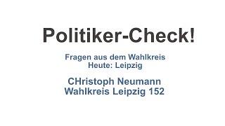 CHristoph Neumann Politiker Check!