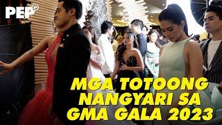 PEP TEAM BEHIND THE SCENES AT GMA GALA 2023 | PEP OUTTAKES