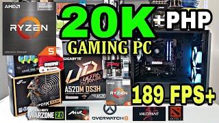 20k PC build : BUDGET PC BUILD GUIDE 2023 | AMD RYZEN 5 5600G | BUDGET GAMING PC WITH BENCHMARK