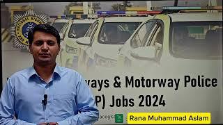 National Highway and Motorway Police Jobs 2024